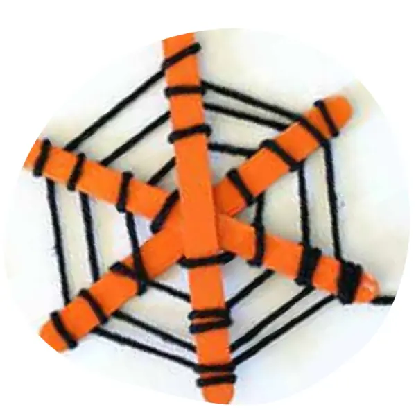 Event flyer: Friday Fun – Spider Web Craft, October 30, 2026, 4–5 p.m., Peninsula Center Library, 701 Silver Spur Road, Rolling Hills Estates