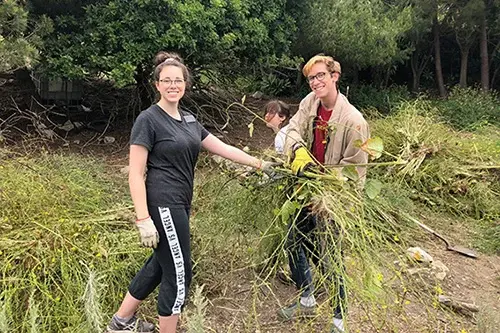 Outdoor Volunteer Day at Agua Amarga Reserve